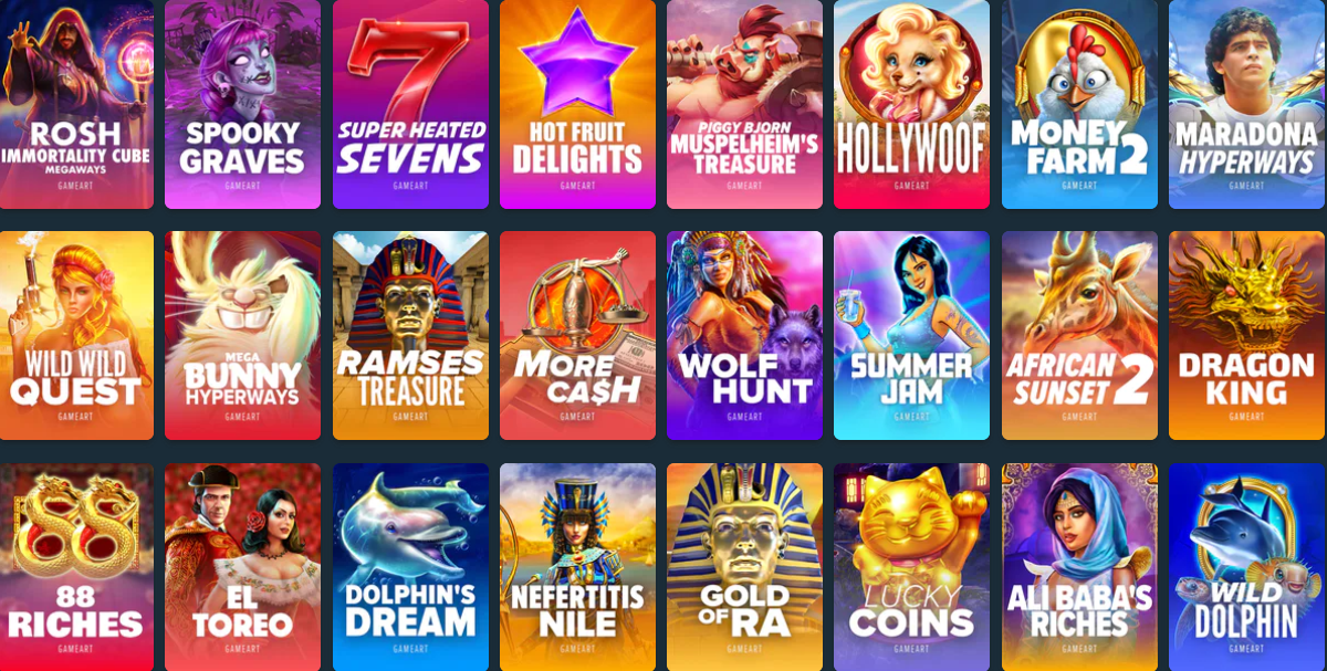 Gameart Free Spin Veren Slot Oyunları